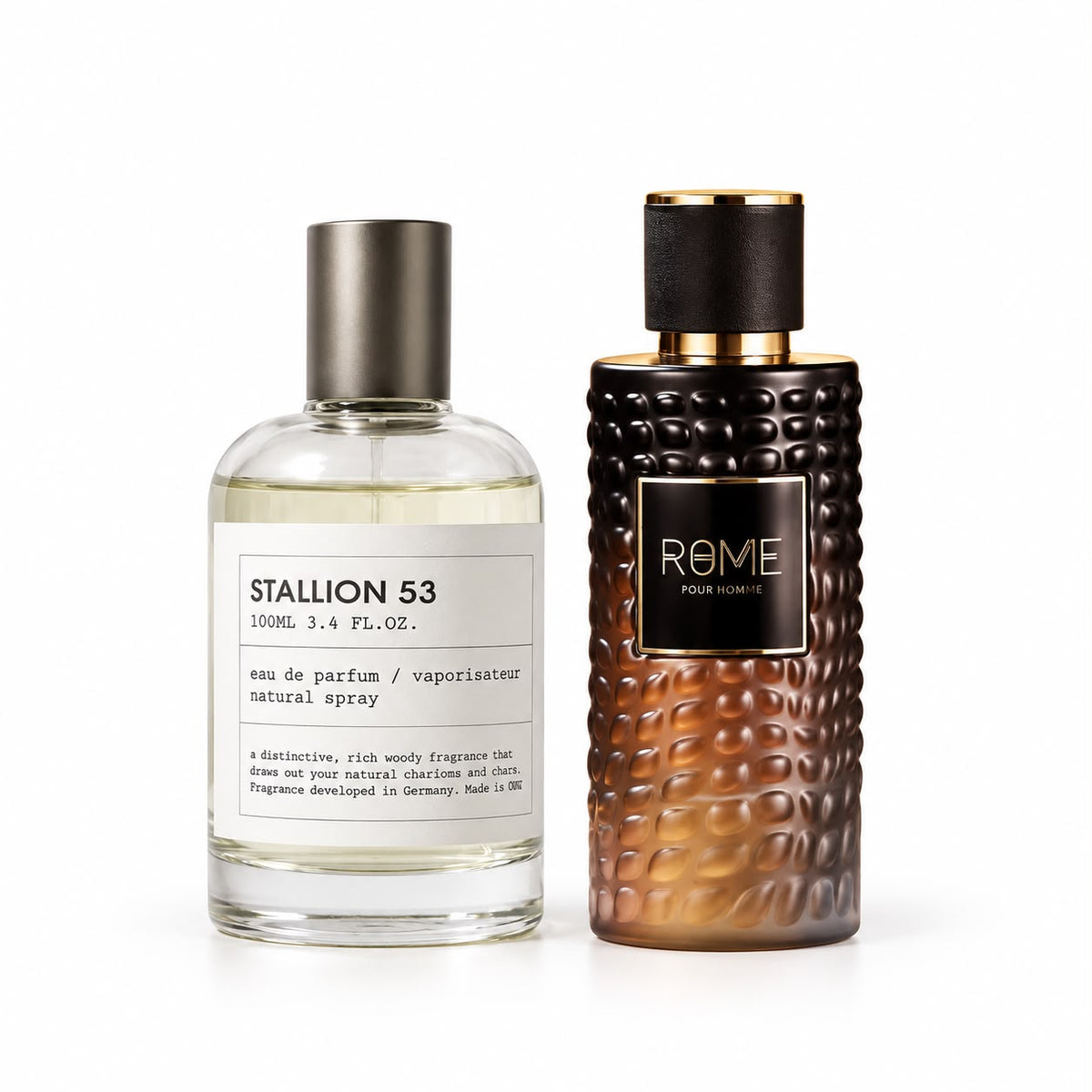 COMBO STALLION 53 + BHARARA MAST PERFUME ROME POUR HOMME