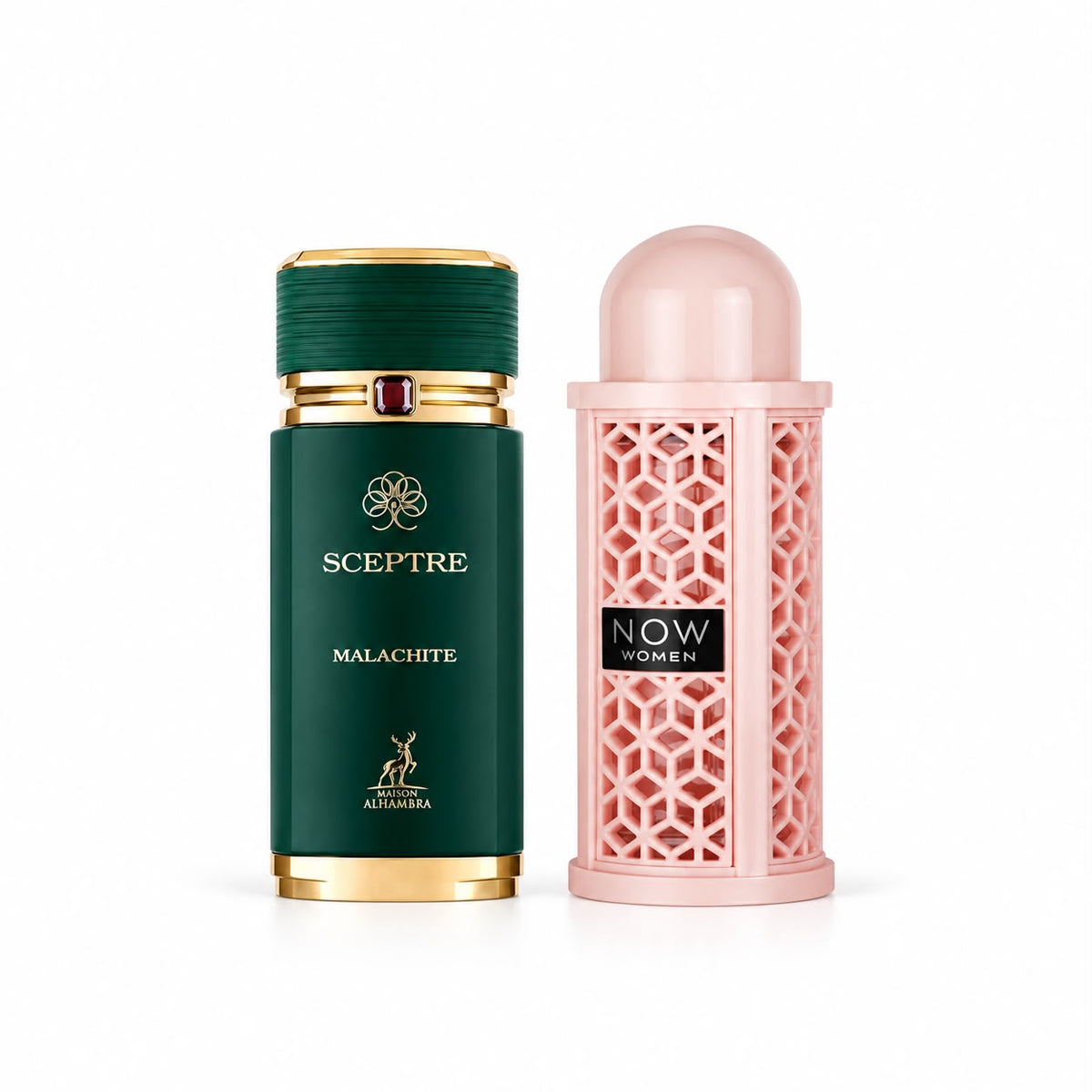COMBO MAISON ALHAMBRA SCEPTRE MALACHITE + RAVE NOW WOMAN