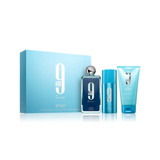 Afnan 9 AM Dive set de regalo