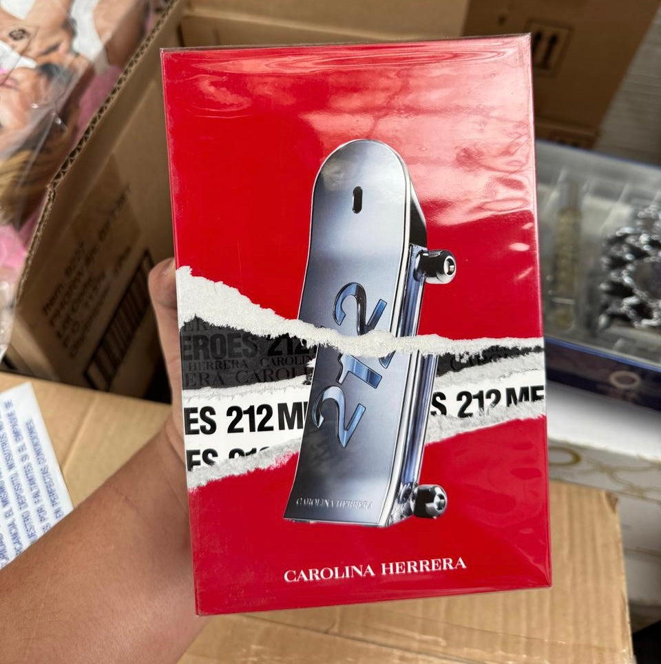 Carolina Herrera 212 Men Heroes Set De Regalo