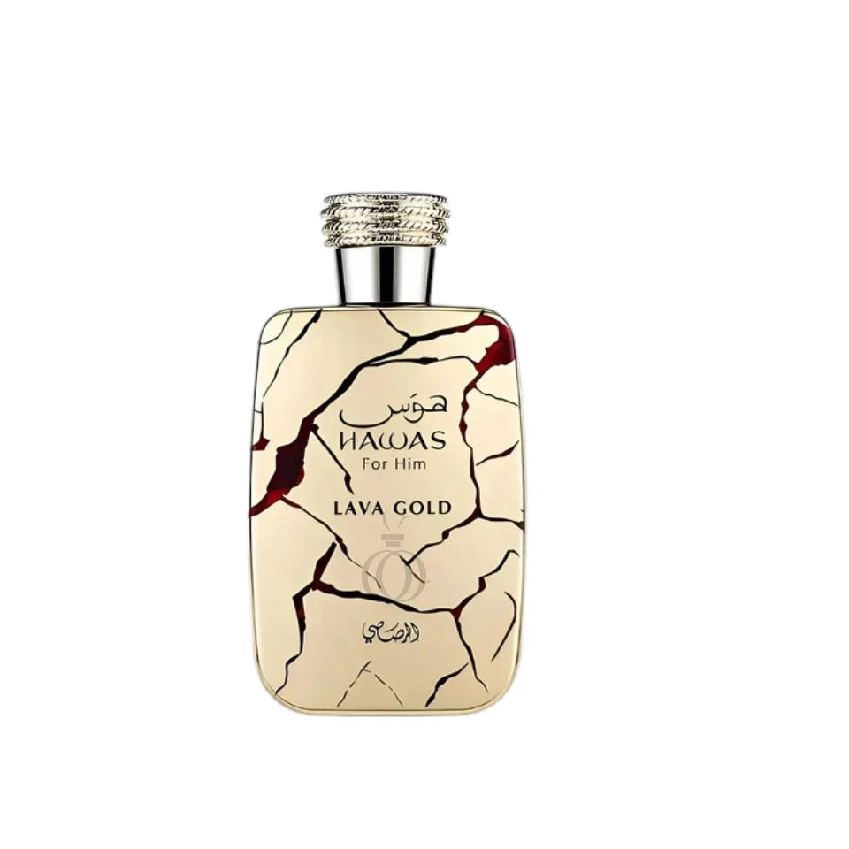Rasasi Hawas Lava Gold EDP 100ml – Perfume Original – Hombre