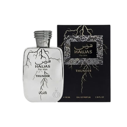Rasasi Hawas Thunder EDP 100ml – Perfume Original – Hombre