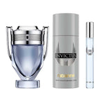Paco Rabanne Invictus Set De Regalo Edición Navideña 3 Pz