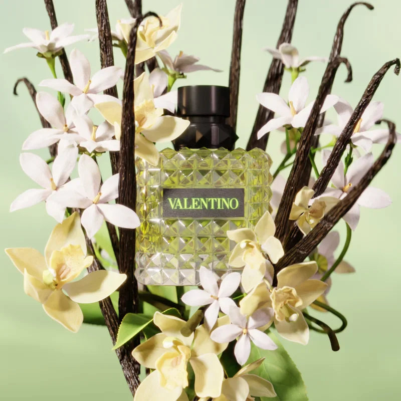 Valentino donna born in roma green stravaganza