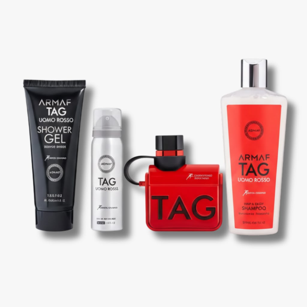 Estuche Tag Him Uomo Rosso Armaf Hombre 100 MI EDP
