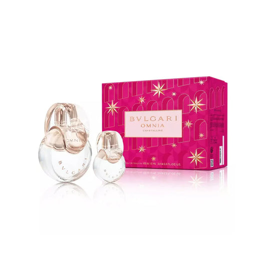 Bvlgari Omnia Crystalline 100 ML + 15 ML Set de Regalo