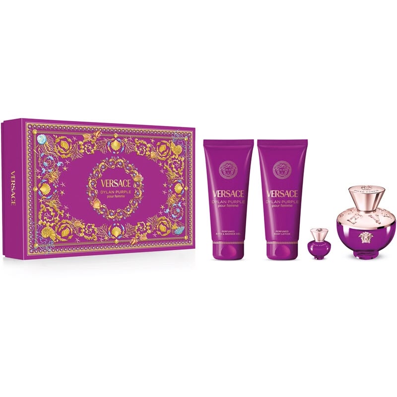Estuche Versace Dylan Purple 4 Piezas
