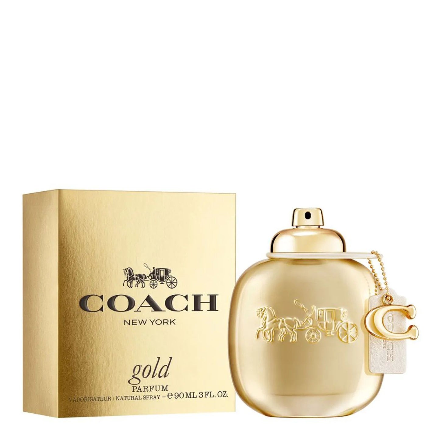Coach New York Gold Parfum Mujer 90 ml Original