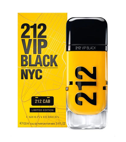212 VIP BLACK 212 CAB CAROLINA HERRERA 100 ML EDP HOMBRE