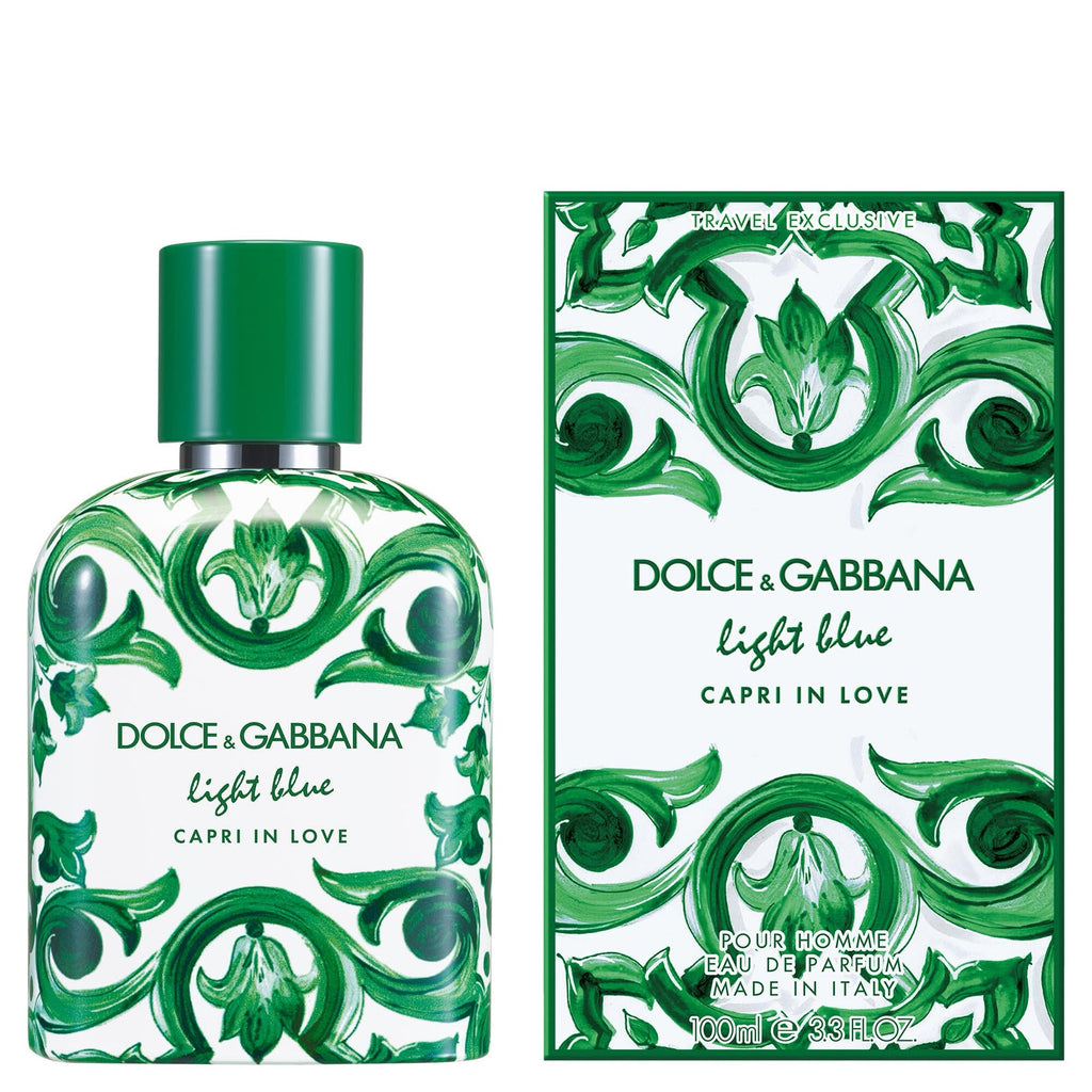 Light Blue Capri In Love Pour Homme Travel Retail Exclusive Dolce&Gabbana